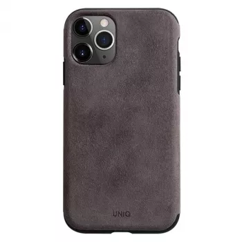 UNIQ Sueve iPhone 11 Pro puzdro z tekutého silikónu, Taupe Warm Grey