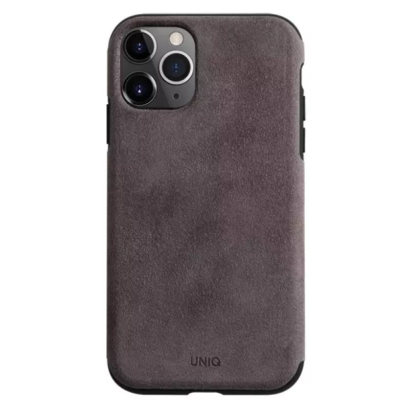 UNIQ Sueve iPhone 11 Pro puzdro z tekutého silikónu, Taupe Warm Grey