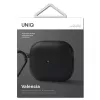 UNIQ Valencia Antimicrobial puzdro pre Apple AirPods 3. generácia - polnočná čierna