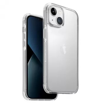 UNIQ Combat krištáľovo číre puzdro pre iPhone 14 Plus / 15 Plus 6,7 palca