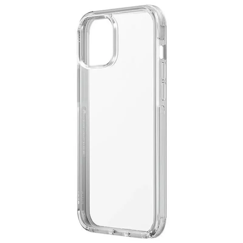 UNIQ Combat krištáľovo číre puzdro pre iPhone 14 Plus / 15 Plus 6,7 palca