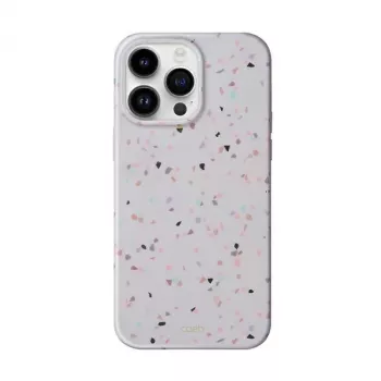 UNIQ Coehl Terrazzo puzdro pre iPhone 14 Pro Max, pieskovec