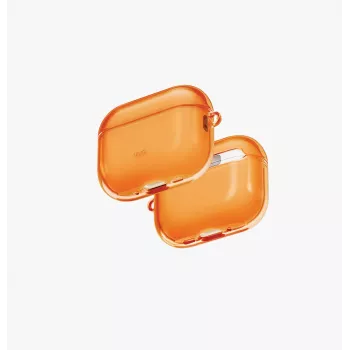 Puzdro UNIQ Glase pre AirPods Pro 3, Oranžové