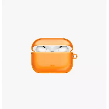 Puzdro UNIQ Glase pre AirPods Pro 3, Oranžové
