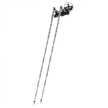 Komperdell FXP Carbon The Erlkonig bežecké palice 130 cm, čierna/biela