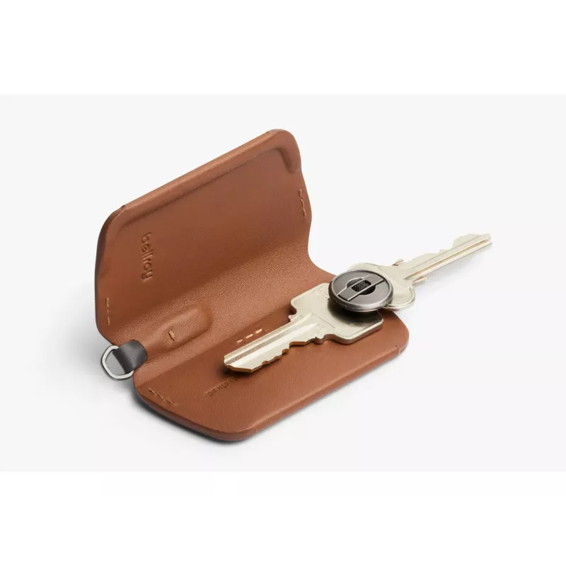 Bellroy Key Cover 3rd Edition karamelová kožená organizér na kľúče