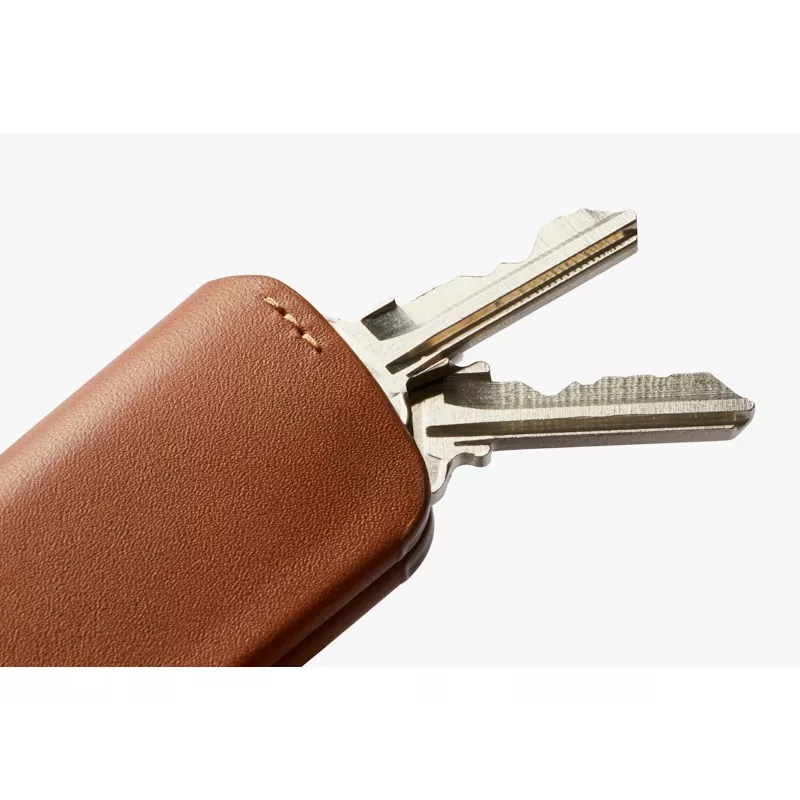 Bellroy Key Cover 3rd Edition karamelová kožená organizér na kľúče