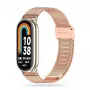 Tech-Protect MilaneseBand remienok z nehrdzavejúcej ocele pre Xiaomi Smart Band 8, ružové zlato
