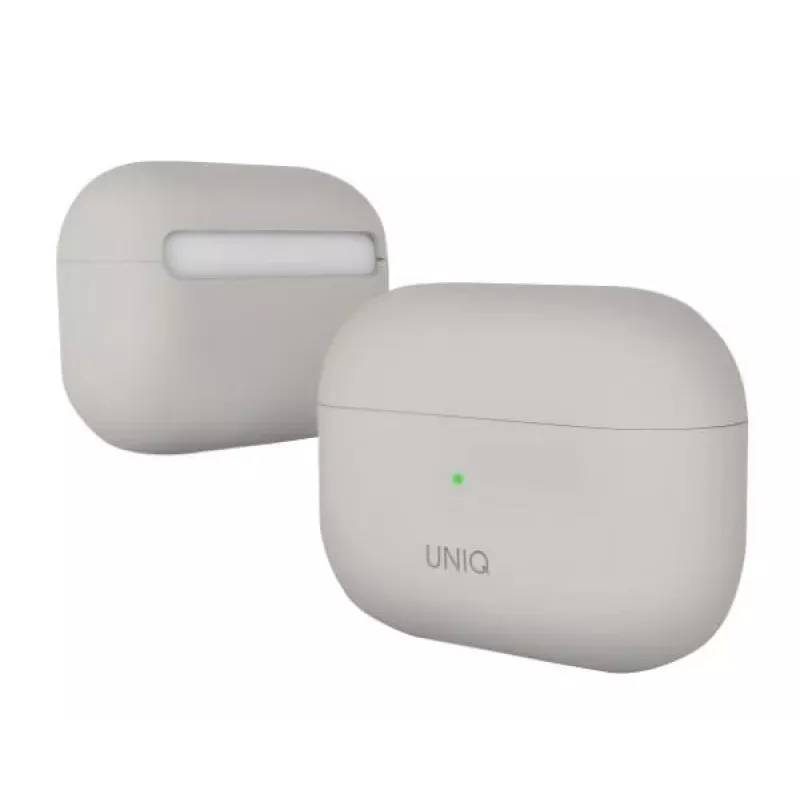 UNIQ Lino silikónové puzdro na Apple AirPods Pro - béžová ivory