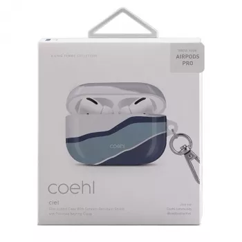 UNIQ Coehl Ciel ochranné puzdro na AirPods Pro - Twilight Blue