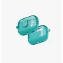 Puzdro UNIQ Glase Pro Lock pre AirPods Pro 3, Tyrkysové