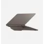UNIQ Lyden Versa pevné puzdro folio na MacBook Air 13 palcov (M2 2022 / M3 2024 / M4 2025 / M5 2026), sivá