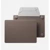 UNIQ Lyden Versa pevné puzdro folio na MacBook Air 13 palcov (M2 2022 / M3 2024 / M4 2025 / M5 2026), sivá