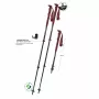 Komperdell Carbon Pro Zero Compact turistické palice - Malbec