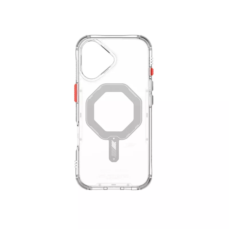 Skinarma Saido magnetické nabíjacie puzdro pre iPhone 17 - transparentné