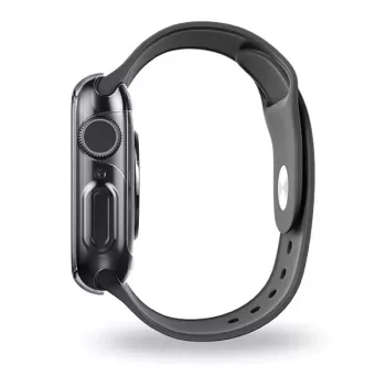UNIQ Garde ochranné puzdro pre Apple Watch 40 mm (séria 4/5/6/SE/SE2/SE3) - dymovo sivá