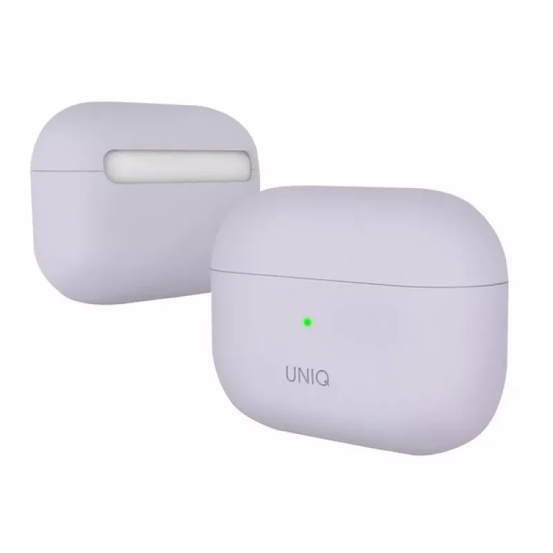 UNIQ Lino silikónové puzdro pre AirPods Pro levanduľové