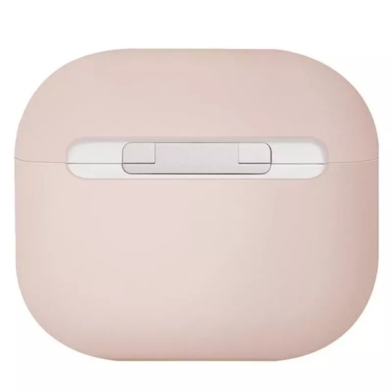 UNIQ Lino silikónové puzdro pre Apple AirPods 3. generácia - Blush Pink
