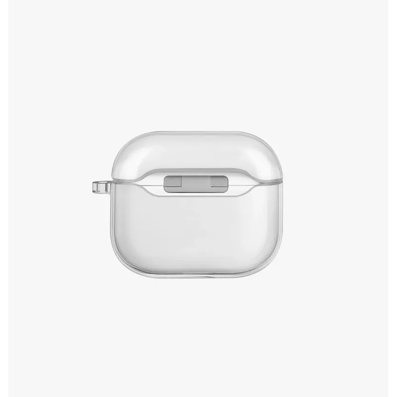 UNIQ Glase puzdro pre Apple AirPods 4 lesklé dymové