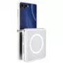 Nabíjacie puzdro UNIQ Veren AF Magclick pre Samsung Galaxy Z Flip8, Biele
