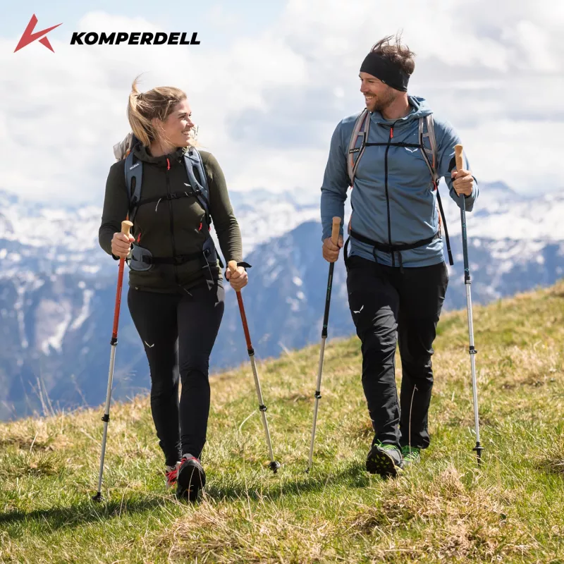 Komperdell Ridgehiker Zero turistické palice - Dark Sapphire