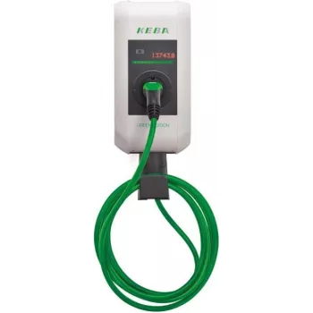 KEBA KC-P30-EC240422-E0R-GE c-series EN Type2 6m kábel 22kW RFID - Green Edition