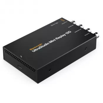 Blackmagic Design UltraStudio Mini Replay 12G - Thunderbolt 3 capture a prehrávanie, 12G-SDI, HDMI 2.0, 4Kp60, HDR, napájaný z bus
