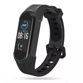 Tech-Protect Armour gumený remienok TPU pre Xiaomi Mi Band 7, čierny