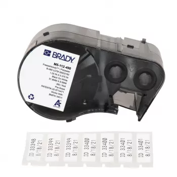 BRADY BMP51/BMP53/M511 FreezerBondz etikety - 25,4 mm x 12,7 mm, biela, 500 etikiet