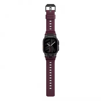 Skinarma Talon náramok pre Apple Watch Ultra 49mm burgundská červená