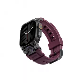 Skinarma Talon náramok pre Apple Watch Ultra 49mm burgundská červená