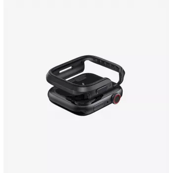 Puzdro UNIQ Valencia pre Apple Watch 46 mm, Midnight Black Uni001443