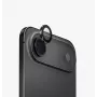 Hliníkový ochranný kryt objektívu fotoaparátu UNIQ Optix s aplikátorom pre Apple iPhone Air, Čierny