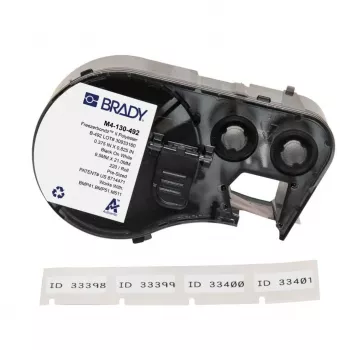 BRADY M4-130-492 R6600 živicová termotransferová páska pre BMP41/BMP51/BMP53/M511, čierna, 45,72 mm x 22,86 m