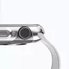 UNIQ Garde puzdro pre Apple Watch 44mm (séria 4/5/6/SE/SE2/SE3) dymovo sivá