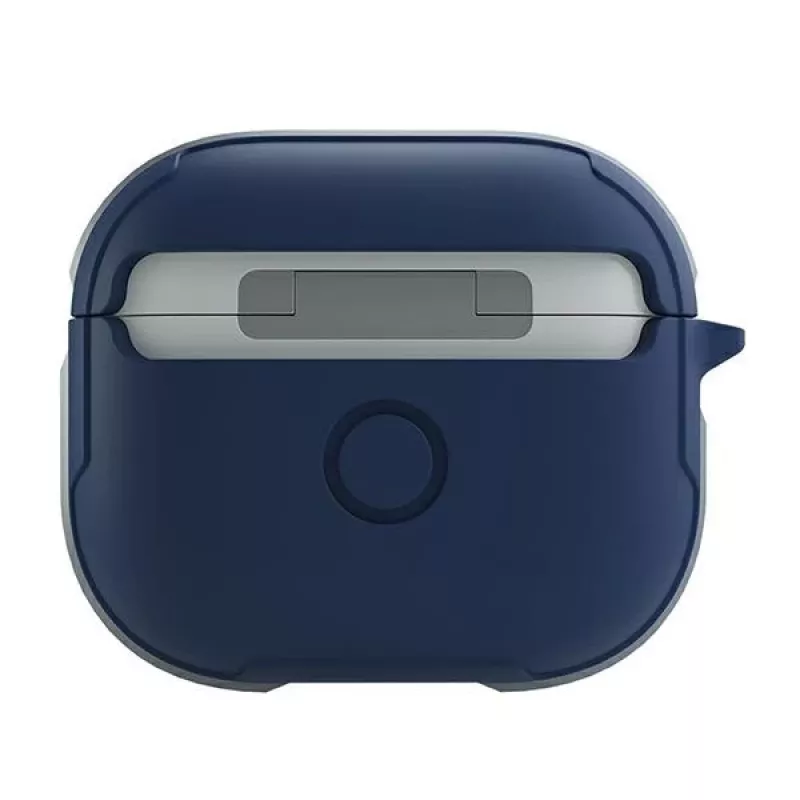 UNIQ Valencia antibakteriálne puzdro pre AirPods 3. generácie modrá
