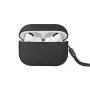 UNIQ Lino silikónové puzdro pre AirPods Pro 2. generácie (2022/2023) popolavá