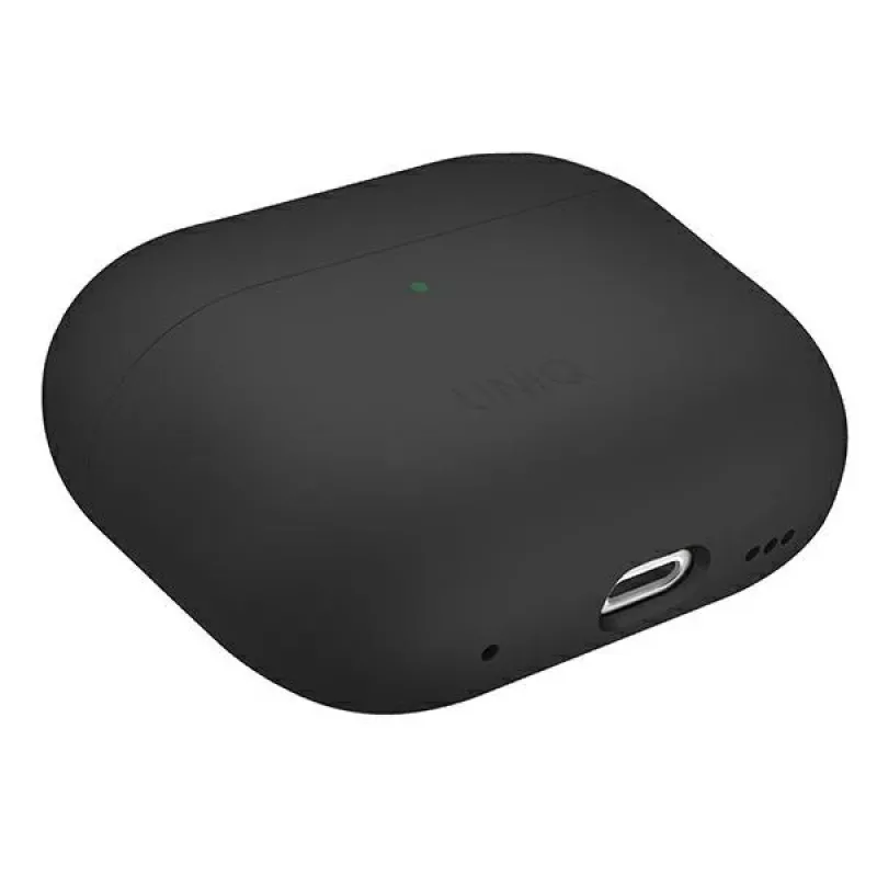 UNIQ Lino silikónové puzdro pre AirPods Pro 2. generácie (2022/2023) popolavá