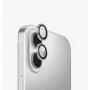 UNIQ Optix hliníková ochrana kamery s aplikátorom pre iPhone 17 - strieborná