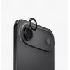 Hliníkový ochranný kryt objektívu fotoaparátu UNIQ Optix s aplikátorom pre Apple iPhone Air, Strieborný