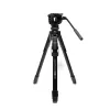 Manfrotto MKONEVA-500X hybridný foto-video statív s fluidnou hlavou, 5-dielne hliníkové nohy, flip-locks, rýchlostĺpik, prenosná taška