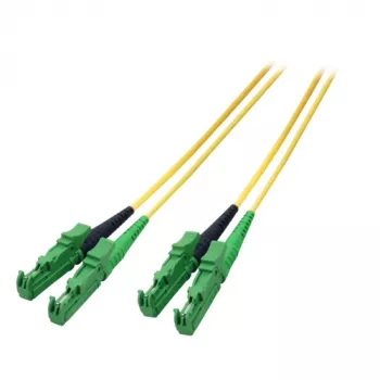 EFB R&M duplexný patch kábel E2000/APC na E2000/APC OS2 Singlemode 3m LSZH 3mm žltý G657A1 trieda C