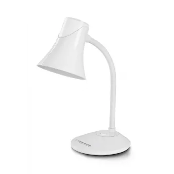 Esperanza POLARIS stolná lampa E27 12W LED biela ELD111W