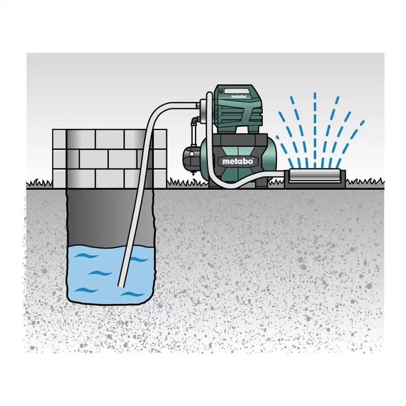 Metabo HWW 6000/50 INOX domáca vodáreň 6000 l/h nehrdzavejúca oceľ