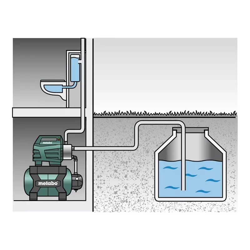 Metabo HWW 6000/50 INOX domáca vodáreň 6000 l/h nehrdzavejúca oceľ