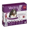Ceva Vectra 3D pre psov nad 40 kg, 3 pipety