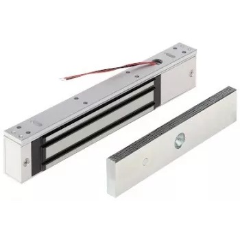 GENWAY elektromagnetický otvárač dverí ZE-280-2, 280 kg prídržná sila, povrchová montáž, Fail-Safe, 12/24V DC