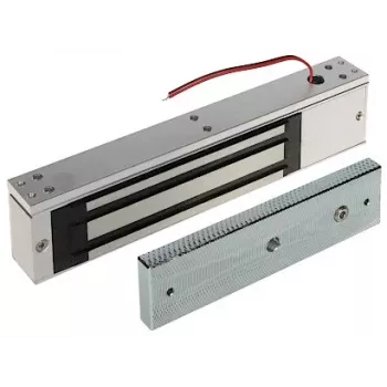 INNE ZE-320 elektromagnetický zámok, 300 kg prídržná sila, 12/24V DC, Fail-Safe, povrchová montáž