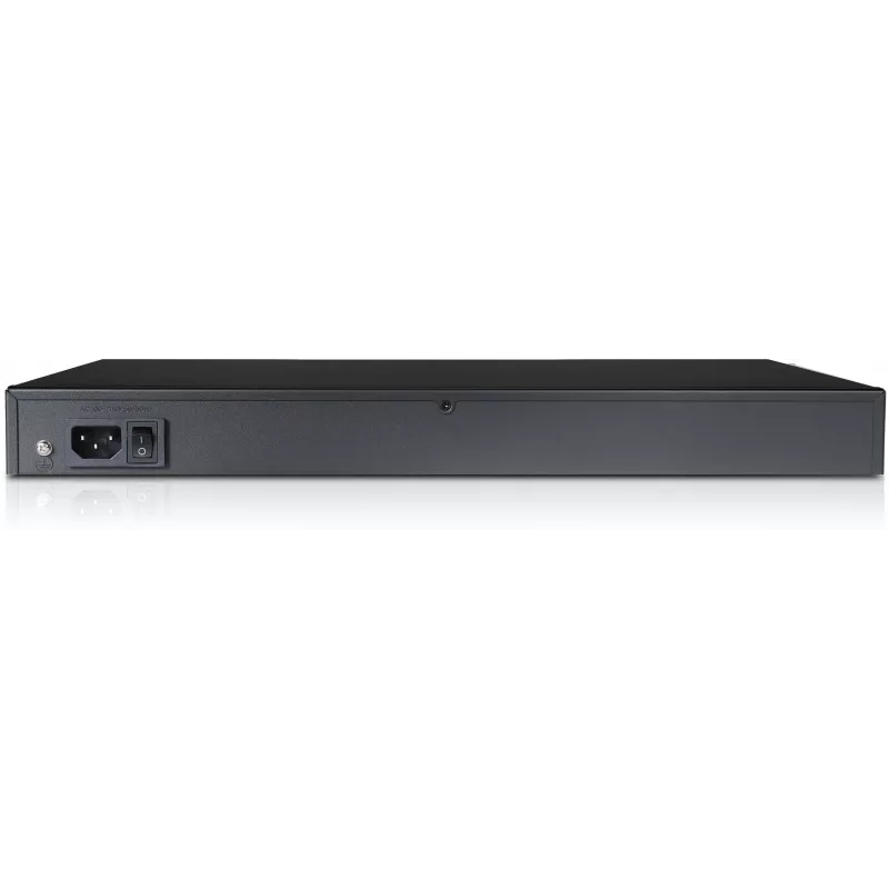 GETFORT GF-124-24PG-2S-400 24-portový Gigabit PoE+ switch s 2 SFP uplinkami, 400W budget, rackmount