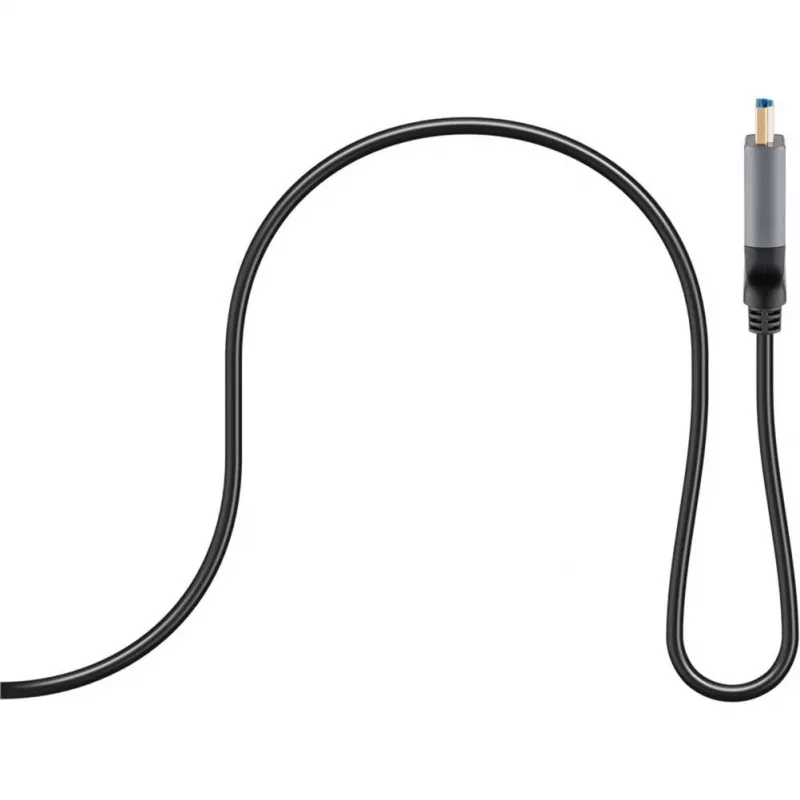 GOOBAY optický hybridný Ultra High-Speed HDMI kábel (AOC) 8K / 60Hz - 20m, 48 Gbit/s, čierna/sivá